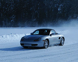 Ice Driving Canada takes to the ice of Lac des Sables in Yokohama winter tires
